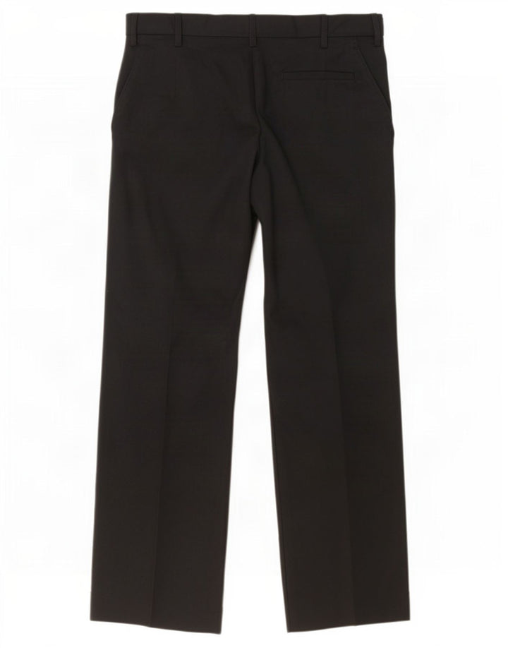 Farah Herre Classic Straight Suit Bukser W32 L29 Sort Polyester