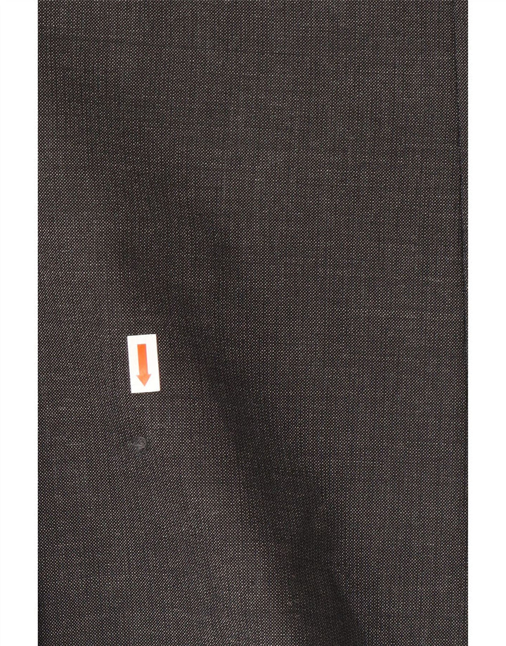 Zara Herre 1-knap blazerjakke EU 46 Lille grå viskose