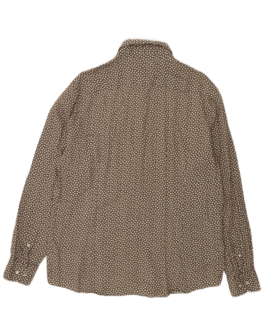 Massimo Dutti Herreskjorte XL Grå blomsterlinned