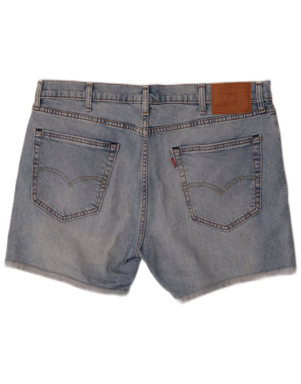 Levi's Herre 412 denimshorts W38 XL Blå Bomuld