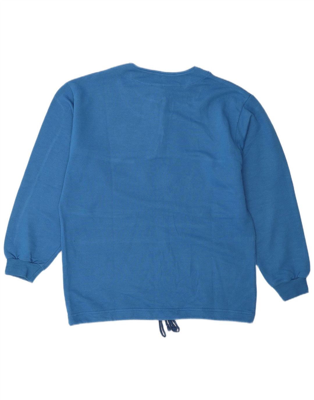 F.LLI Campagnolo Dame Grafisk Sweatshirt Jumper UK 14 Large Blue