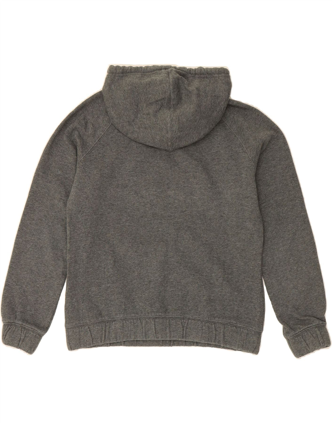 ADIDAS Womens Graphic Hoodie Jumper IT 44 Medium Grey Cotton Vintage Adidas and Second-Hand Adidas from Messina Hembry 