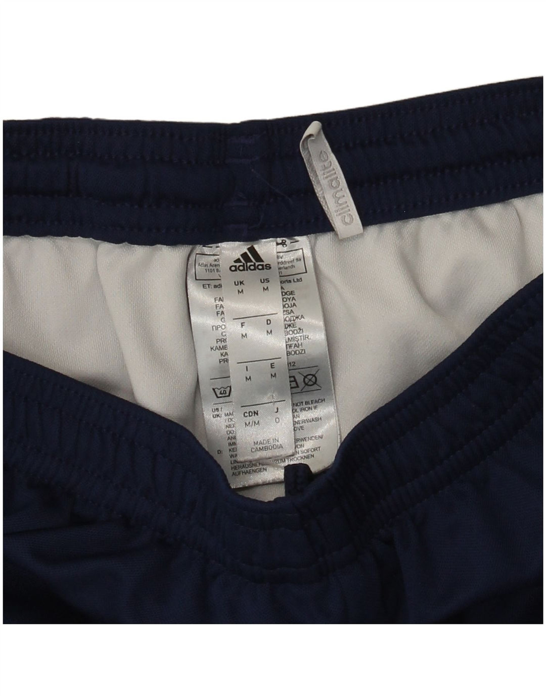 Adidas Herre Climalite Sportshorts Medium Navy Blue Polyester