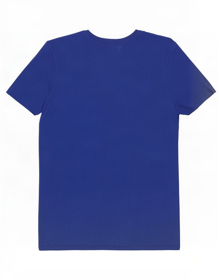 Nike Herre Chicago Cubs grafisk T-shirt top mellemblå bomuld