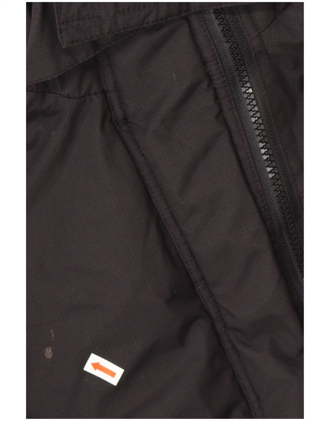 SUPERDRY Dame Loose Fit Hooded Windbreaker Jacket UK 10 Small Black