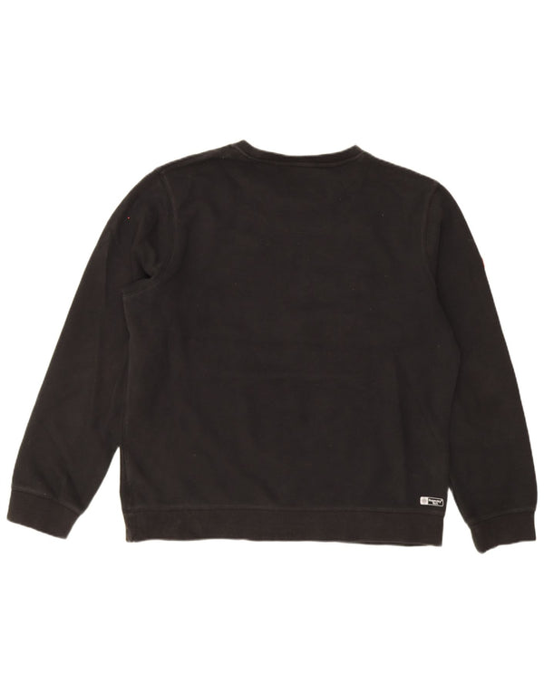 Superdry grafisk sweatshirt til mænd 3XL sort bomuld