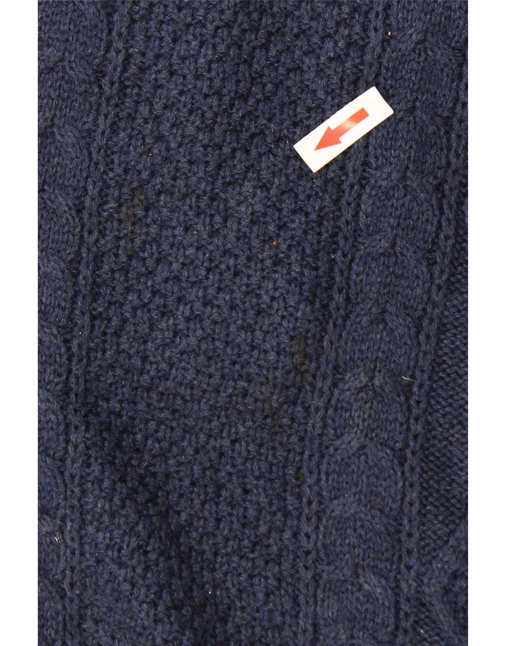 Levi's Herre sweater med rund hals XL marineblå bomuld