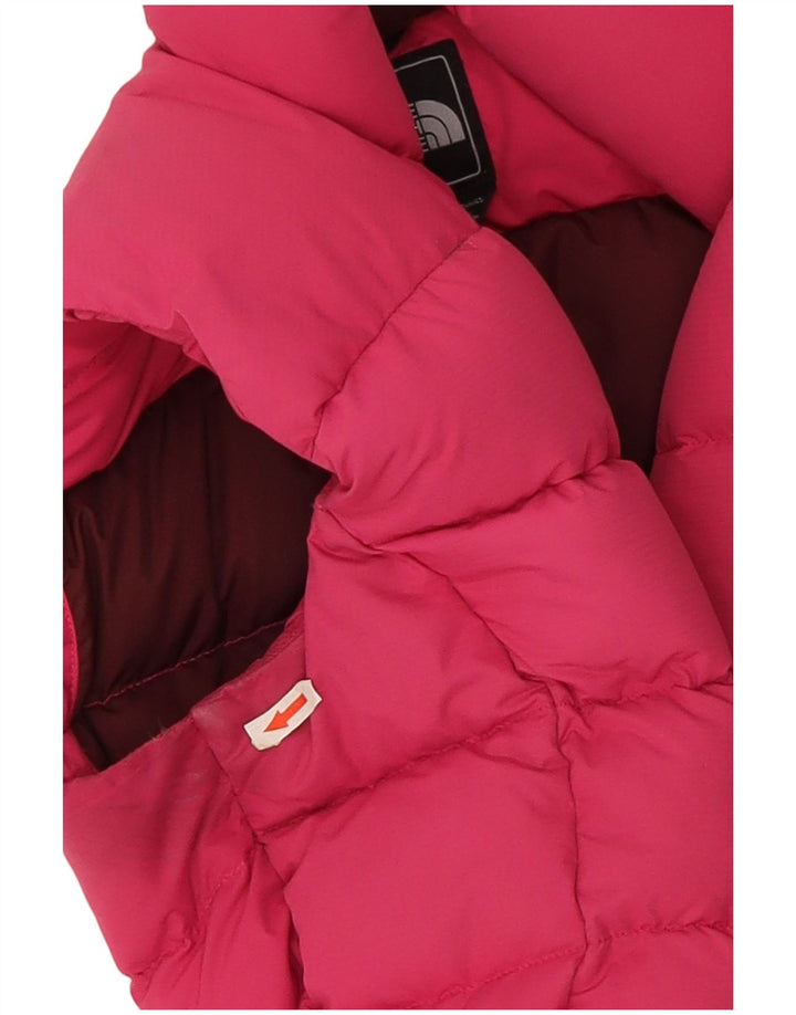 The North Face Womens Polstret Gilet UK 10 Small Pink Polyester