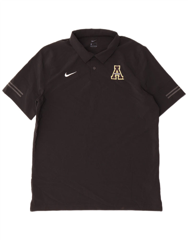 NIKE Poloshirt til mænd Stor sort polyester