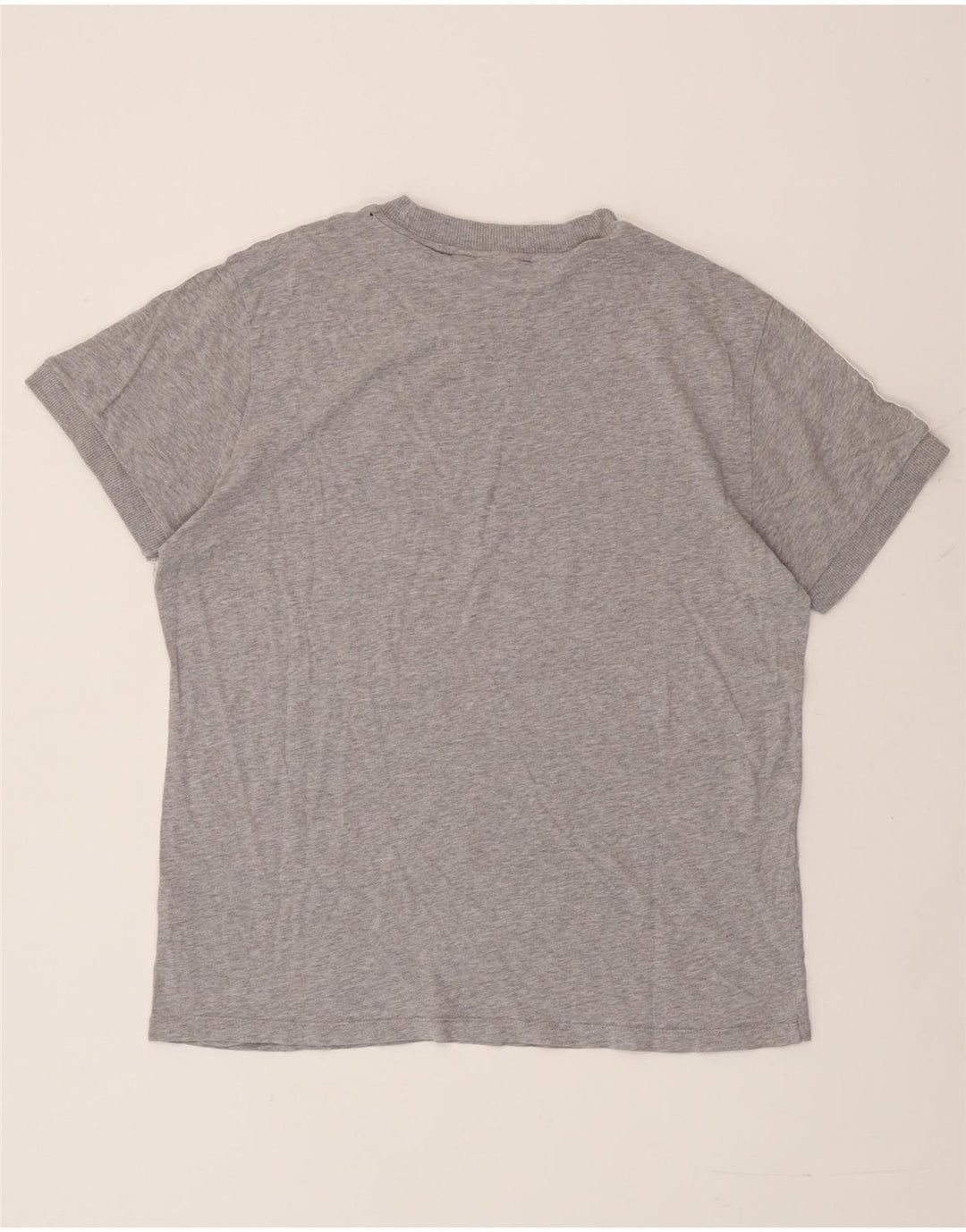 Adidas Dame Oversized T-Shirt Top UK 12 Medium Grey Flecked