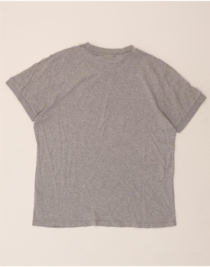 Adidas Dame Oversized T-Shirt Top UK 12 Medium Grey Flecked