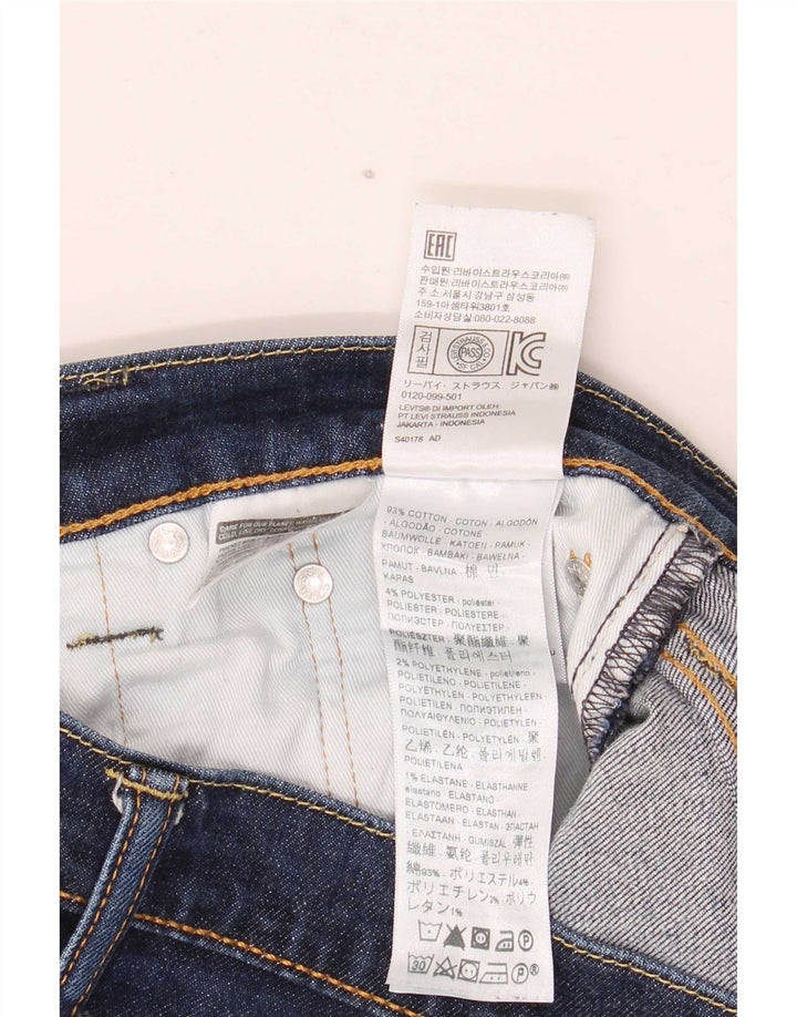 Levi's Herre 511 Slim Jeans W30 L30 Marineblå Bomuld