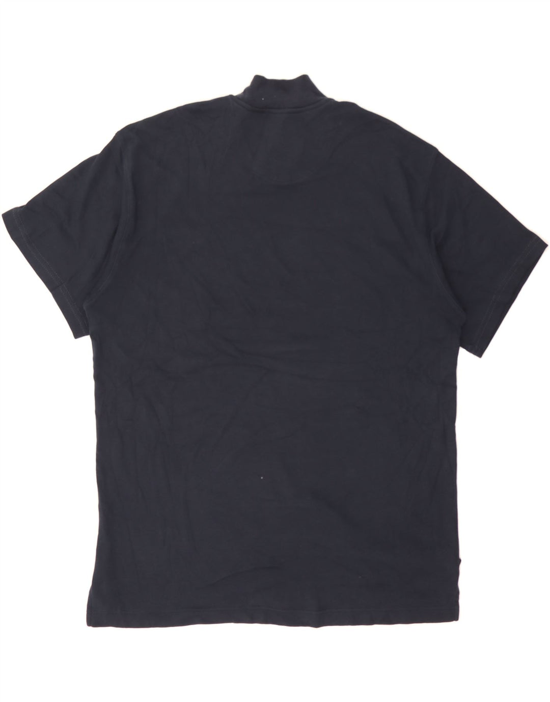 IZOD Mens T-Shirt Top XL Navy Blue Cotton Vintage Izod and Second-Hand Izod from Messina Hembry 