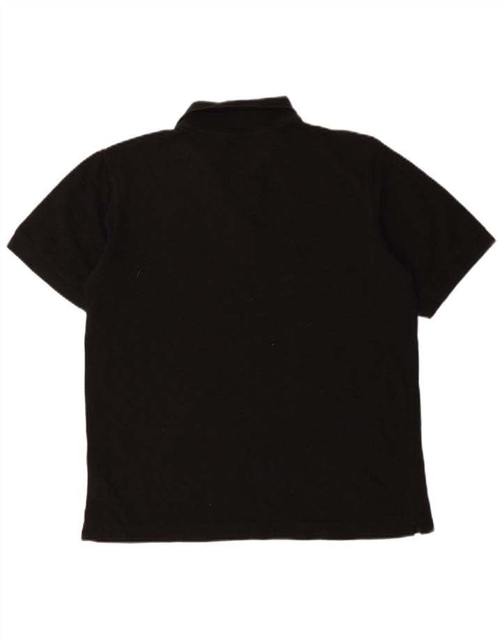 Kappa herre polo shirt lille sort bomuld