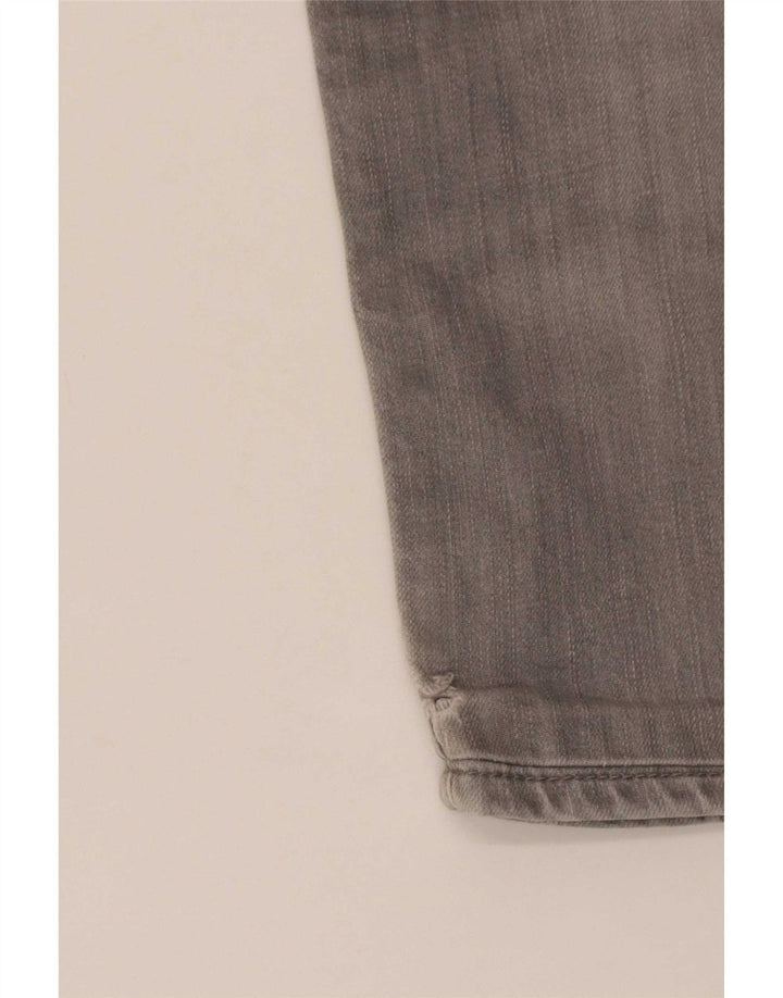 Dsquared2 Dame Distressed Slim Jeans IT 46 Large W32 L30 Grå Bomuld