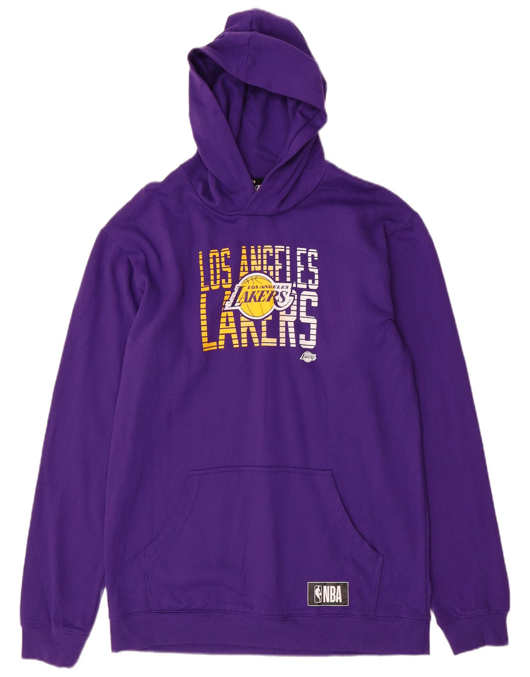 NBA Boys Los Angeles Lakers Grafisk Hoodie Jumper 15-16 år Lilla