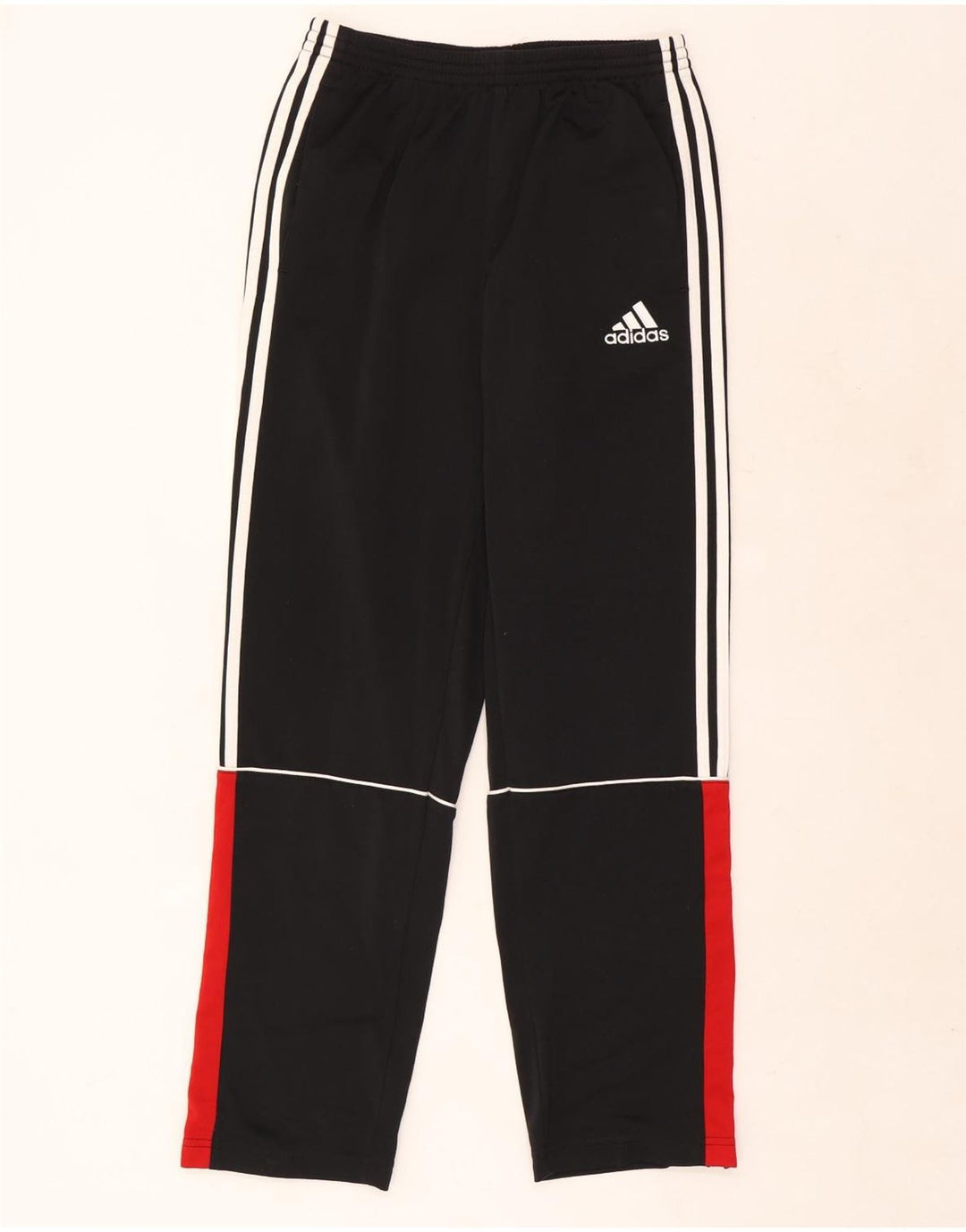 Adidas Træningsdragtsbukser til drenge 13-14 år Sort Colourblock Polyester