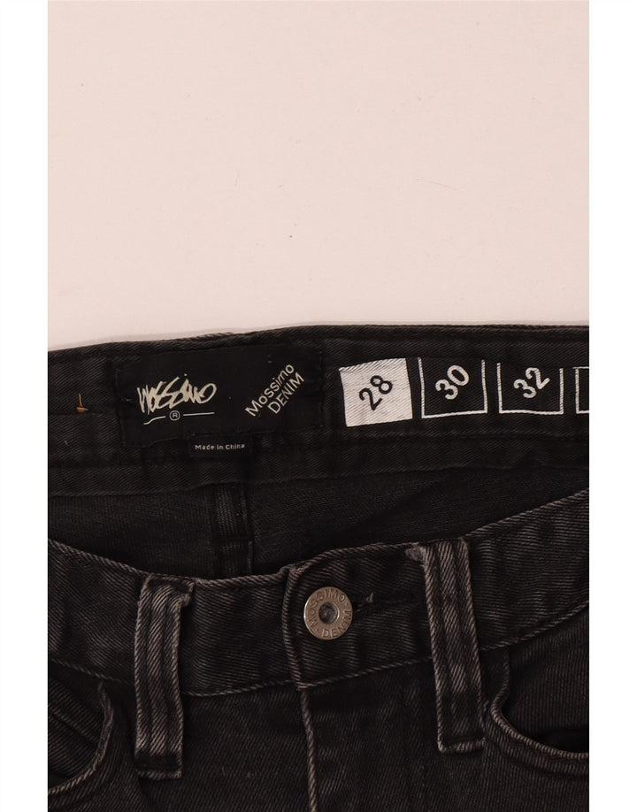 Mossimo Dame Slim Jeans W28 L26 Sort