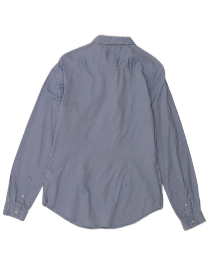 Tommy Hilfiger Dameskjorte US 6 Medium Blue Cotton