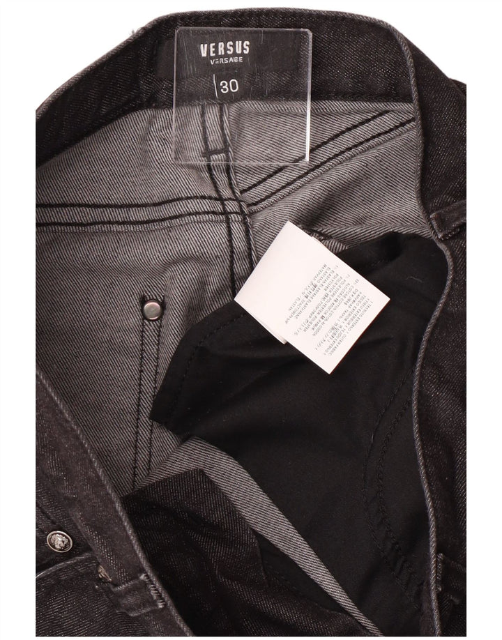 Versus Versace Dame Skinny Jeans W30 L32 Sort Bomuld