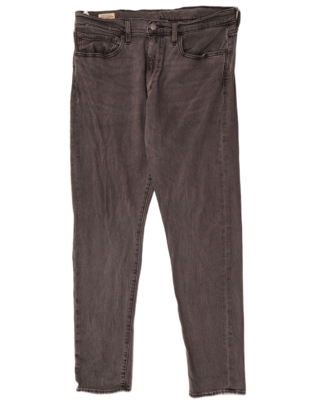 Levi's Herre 512 Slim Tapered Jeans W34 L32 Grå Bomuld