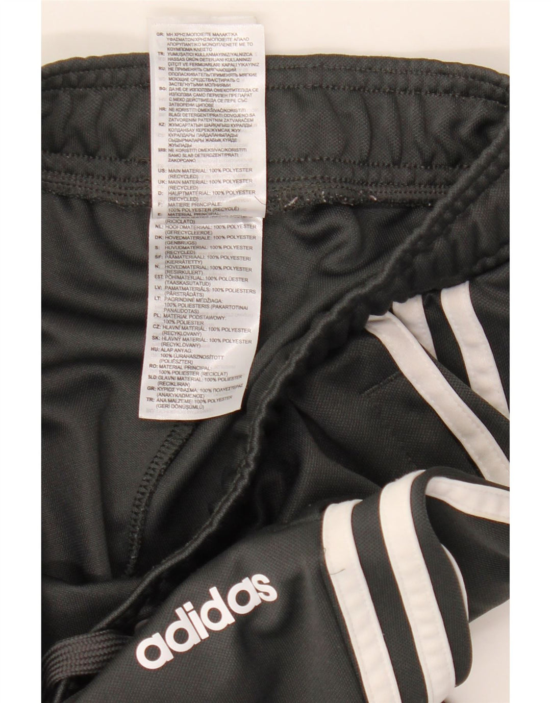 Adidas Womens Climalite træningsdragt bukser UK 4/6 XS Grå Polyester