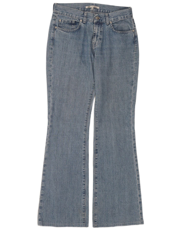 LES COPAINS Dame Miss Bootcut Jeans IT 42 Medium W32 L32 Blå Bomuld