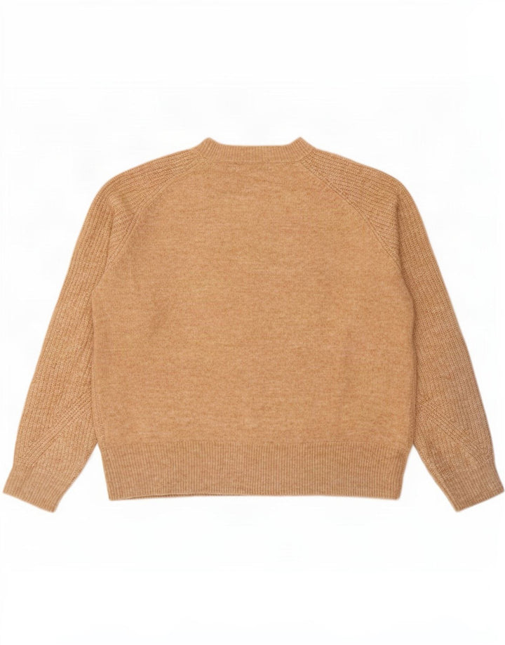 Marks & Spencer Dame sweater med rund hals DK 14 Medium Beige