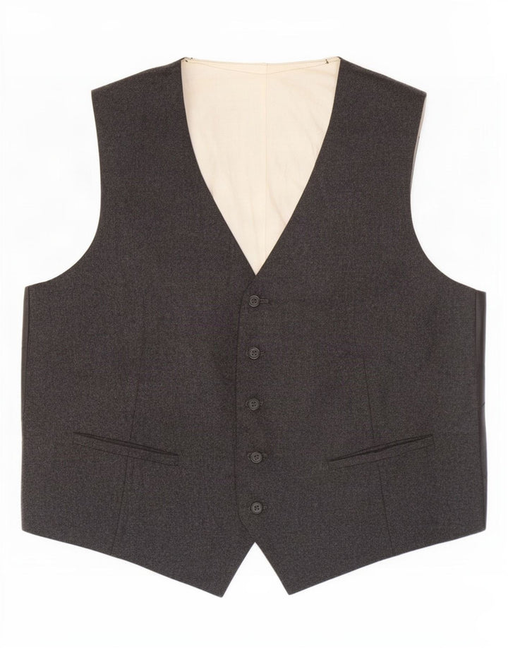 Vintage vest til mænd mellemgrå