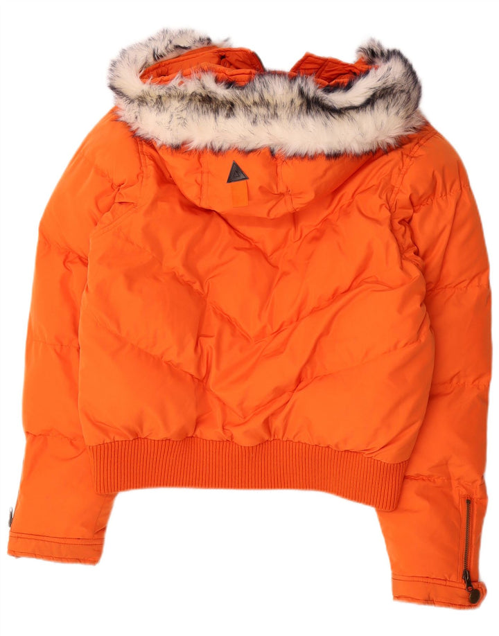 Brugi hættejakke til kvinder UK 14 Stor orange polyester