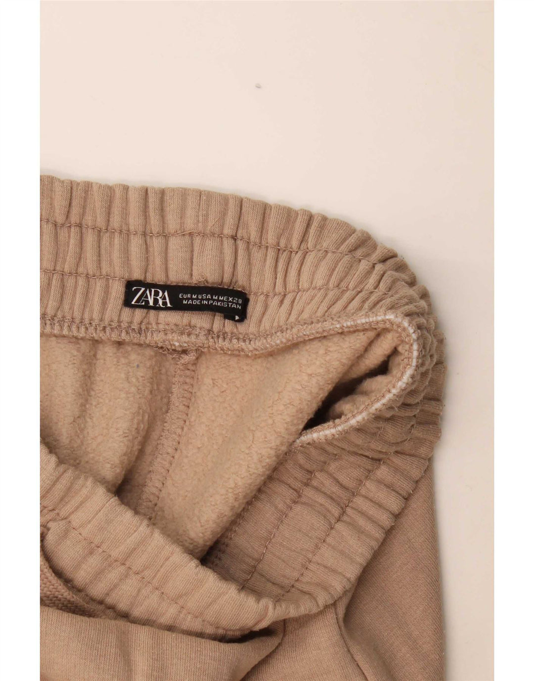 Zara Herre Cargo Træningsdragt Bukser Joggers Medium Beige