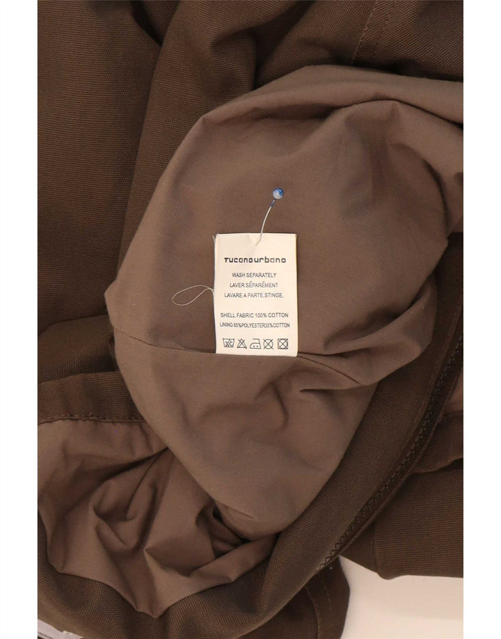 Tucano Urbano Herre Utility Jacket UK 36 Small Beige Bomuld