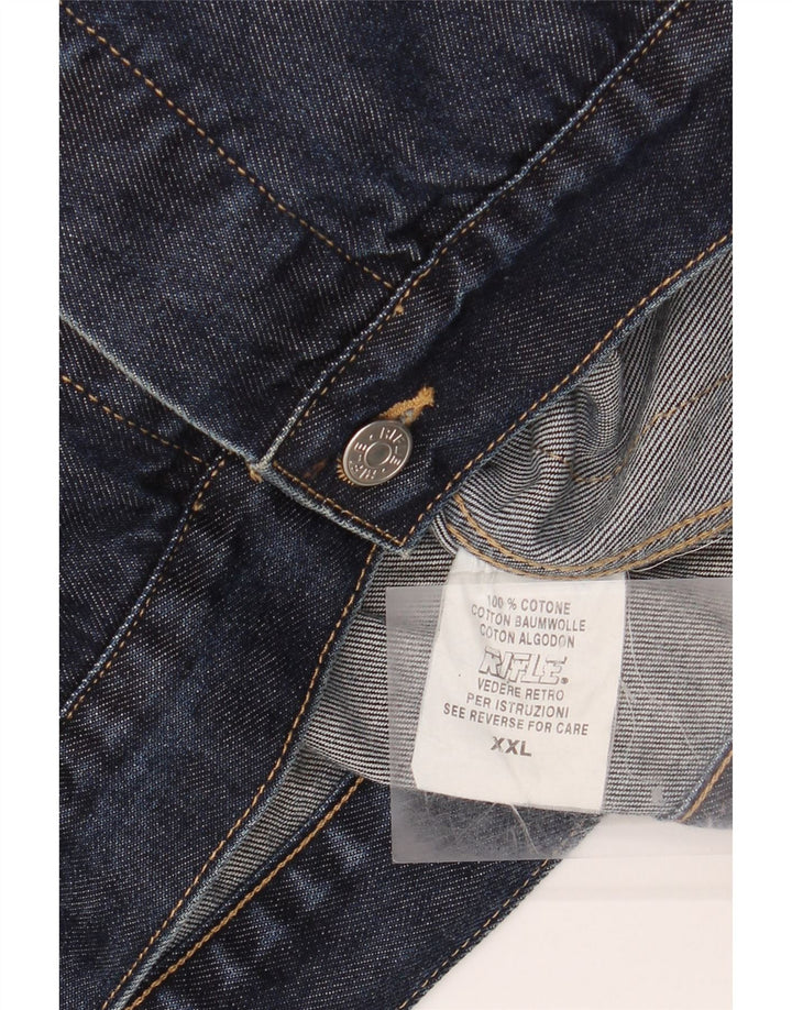 RIFLE Herre denimjakke UK 44 2XL Blå Bomuld