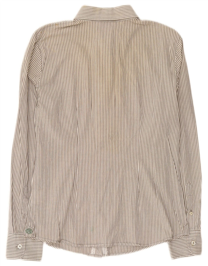 Marlboro Classics Dameskjorte EU 44 XL Grå Nålestribet bomuld