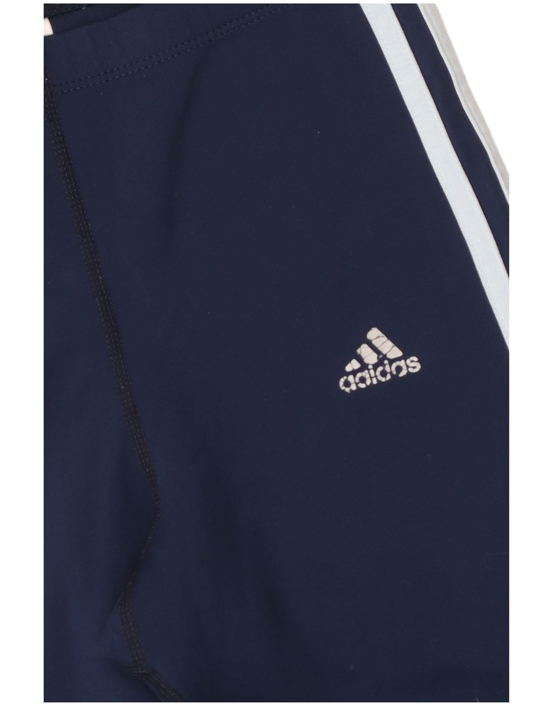 ADIDAS Womens Climalite træningsdragt Bukser UK 10 Small Navy Blue