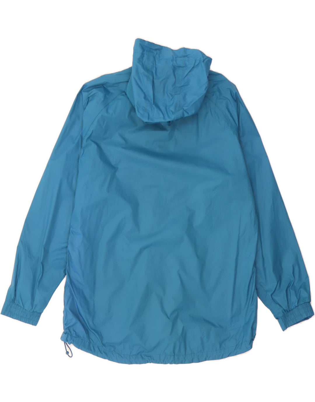MOUNTAIN WAREHOUSE Womens Hooded Rain Jacket UK 16 Large  Blue Nylon Vintage Mountain Warehouse and Second-Hand Mountain Warehouse from Messina Hembry 