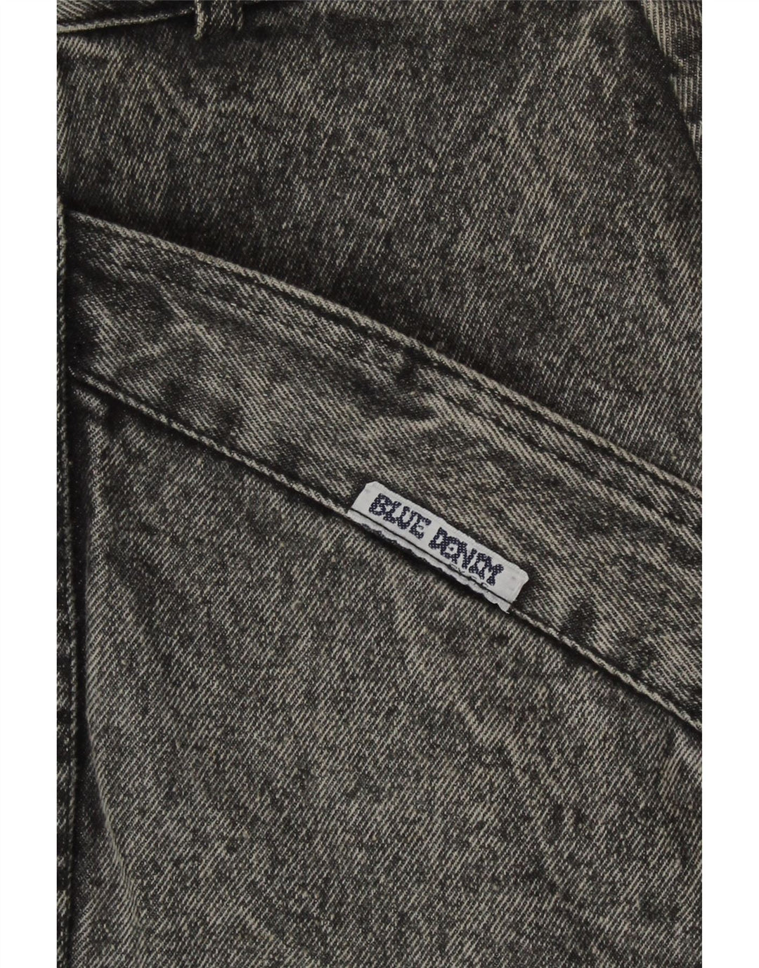 Vintage denimnederdel til kvinder W32 mellemgrå