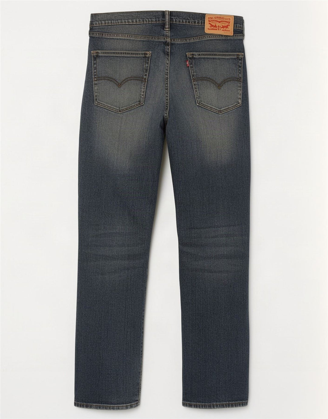 Levi's Herre 514 lige jeans W36 L32 blå bomuld