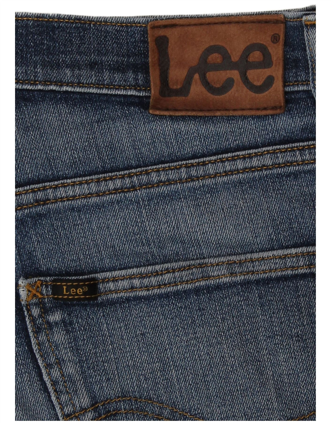 Lee Straight Jeans til mænd W32 L29 Blå