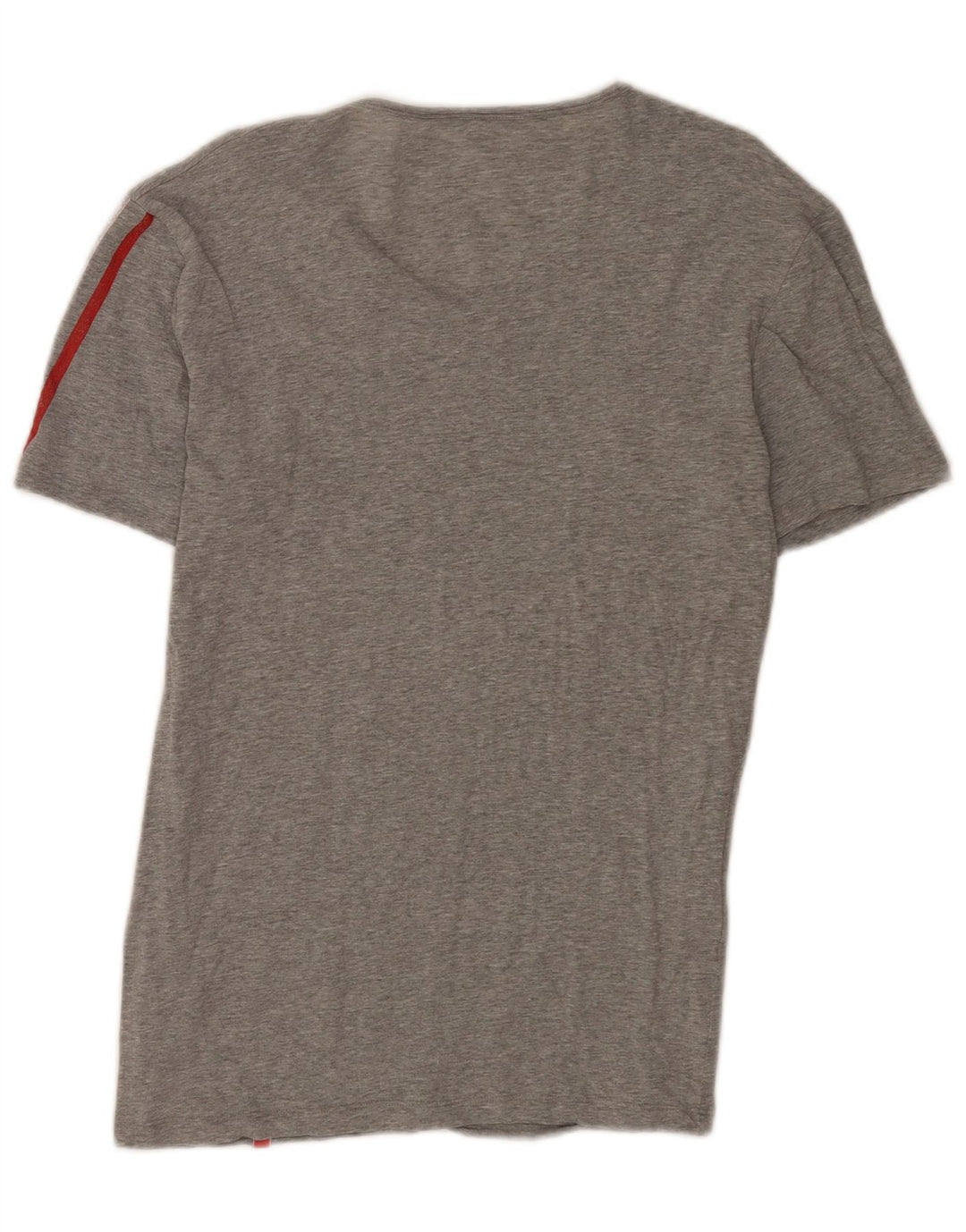 Fila Herre T-Shirt Top Lille Grå Bomuld Sports