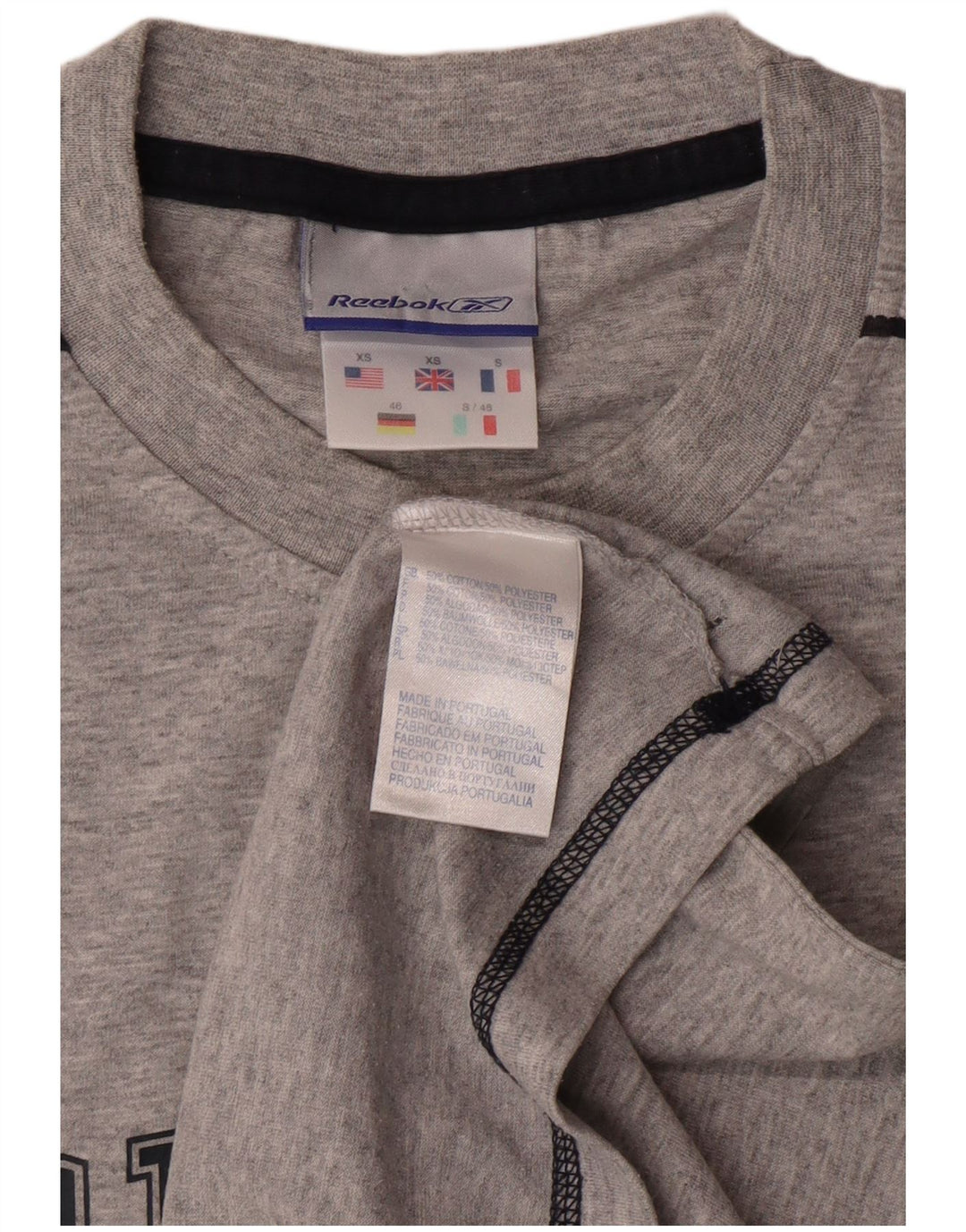 Reebok Herre Grafisk Vest Top XS Grå Bomuld