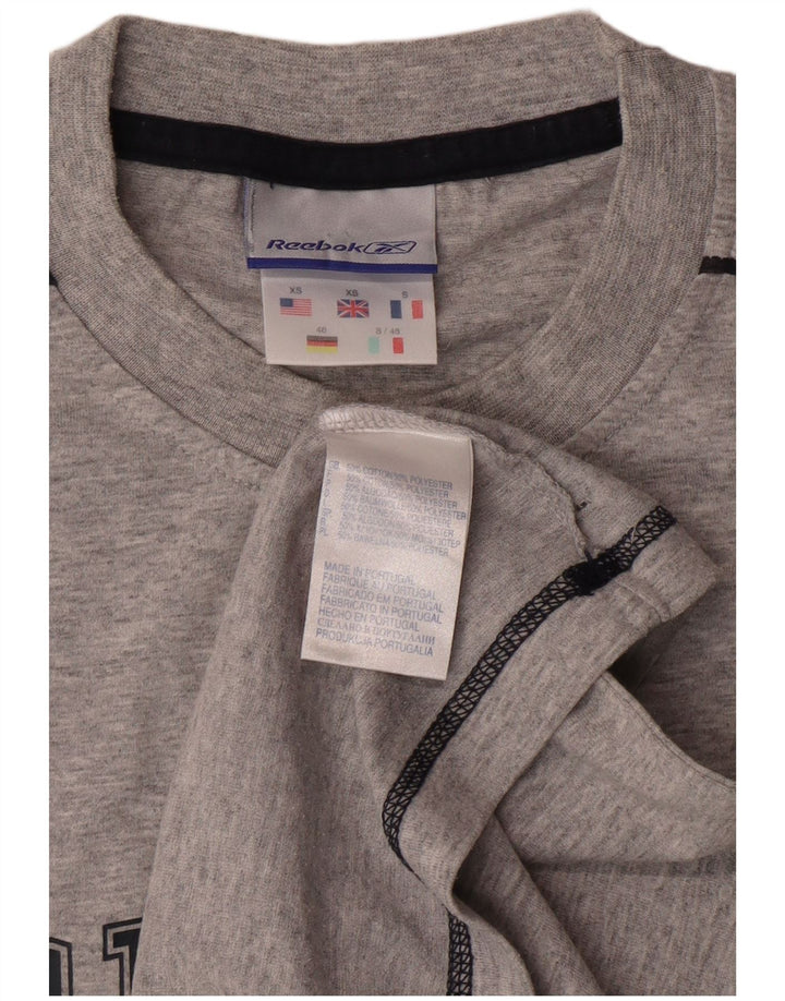 Reebok Herre Grafisk Vest Top XS Grå Bomuld