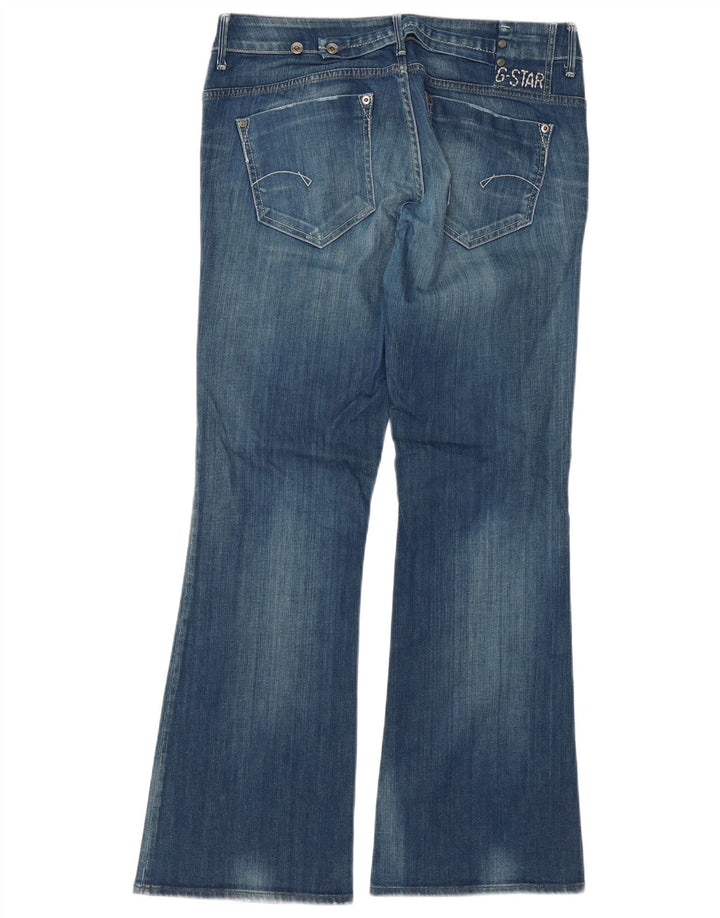 G-Star Dame Flared Jeans W33 L32 Blå Bomuld