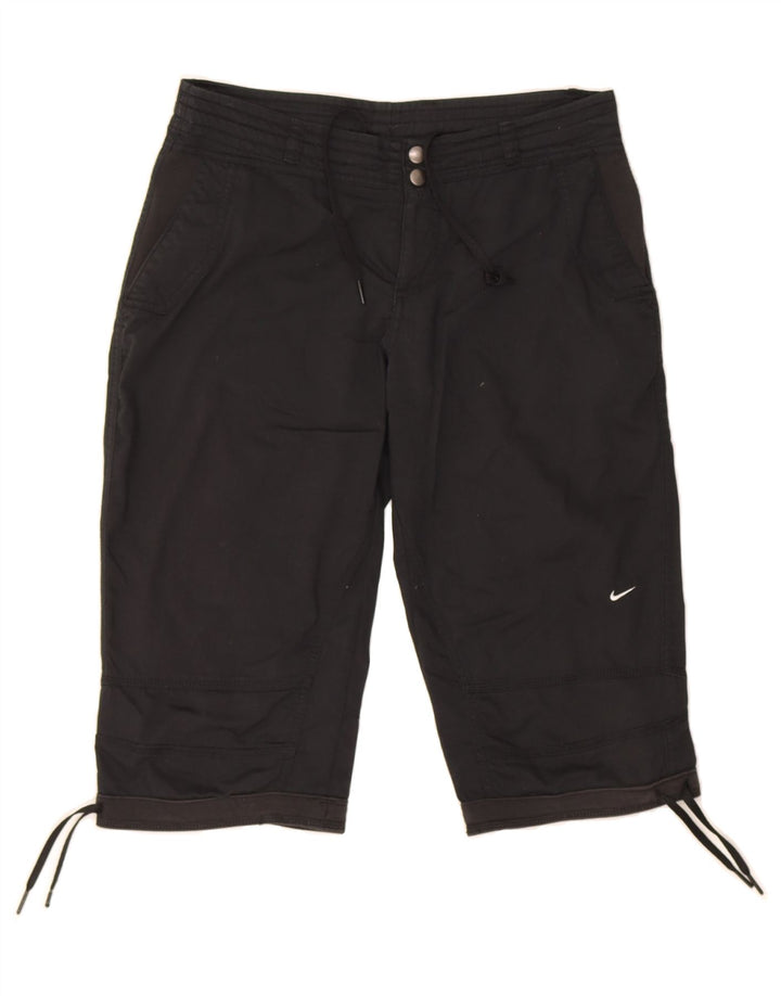 NIKE Mens Chino Shorts UK 8 Small Black Cotton Vintage Nike and Second-Hand Nike from Messina Hembry 