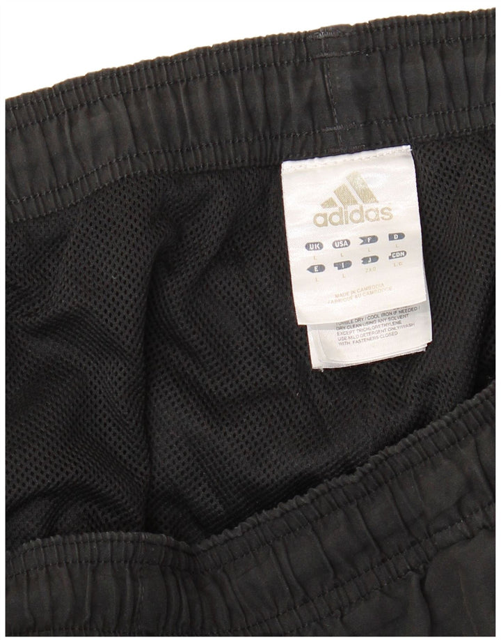 Adidas Herre træningsdragt Bukser Joggers Large Sort Colourblock Polyester