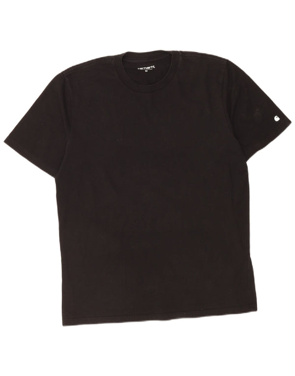 Carhartt Herre T-Shirt Top Medium Sort Bomuld