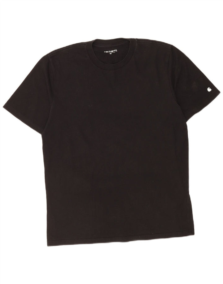 Carhartt Herre T-Shirt Top Medium Sort Bomuld