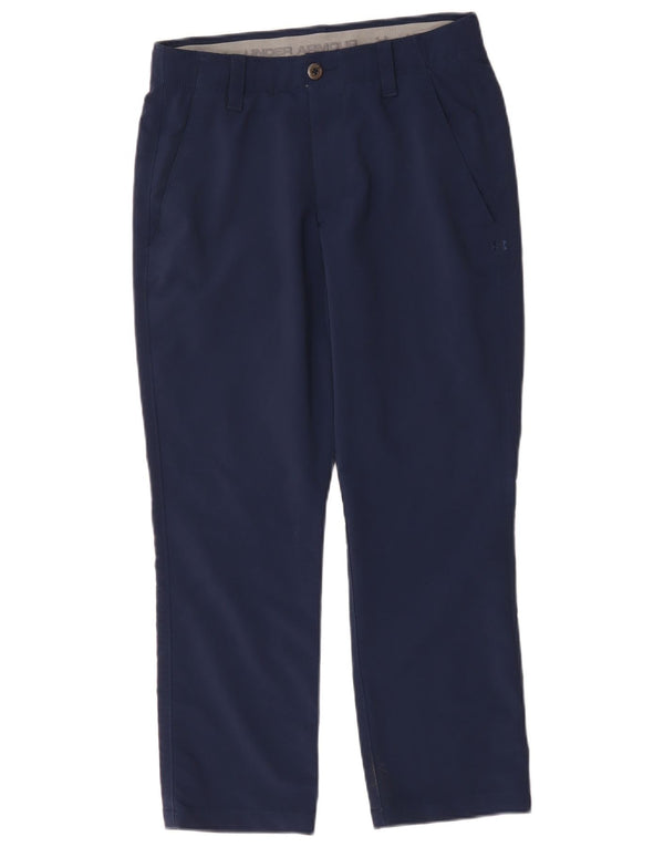 Under Armour Lige Chinobukser til mænd W30 L27 Marineblå nylon