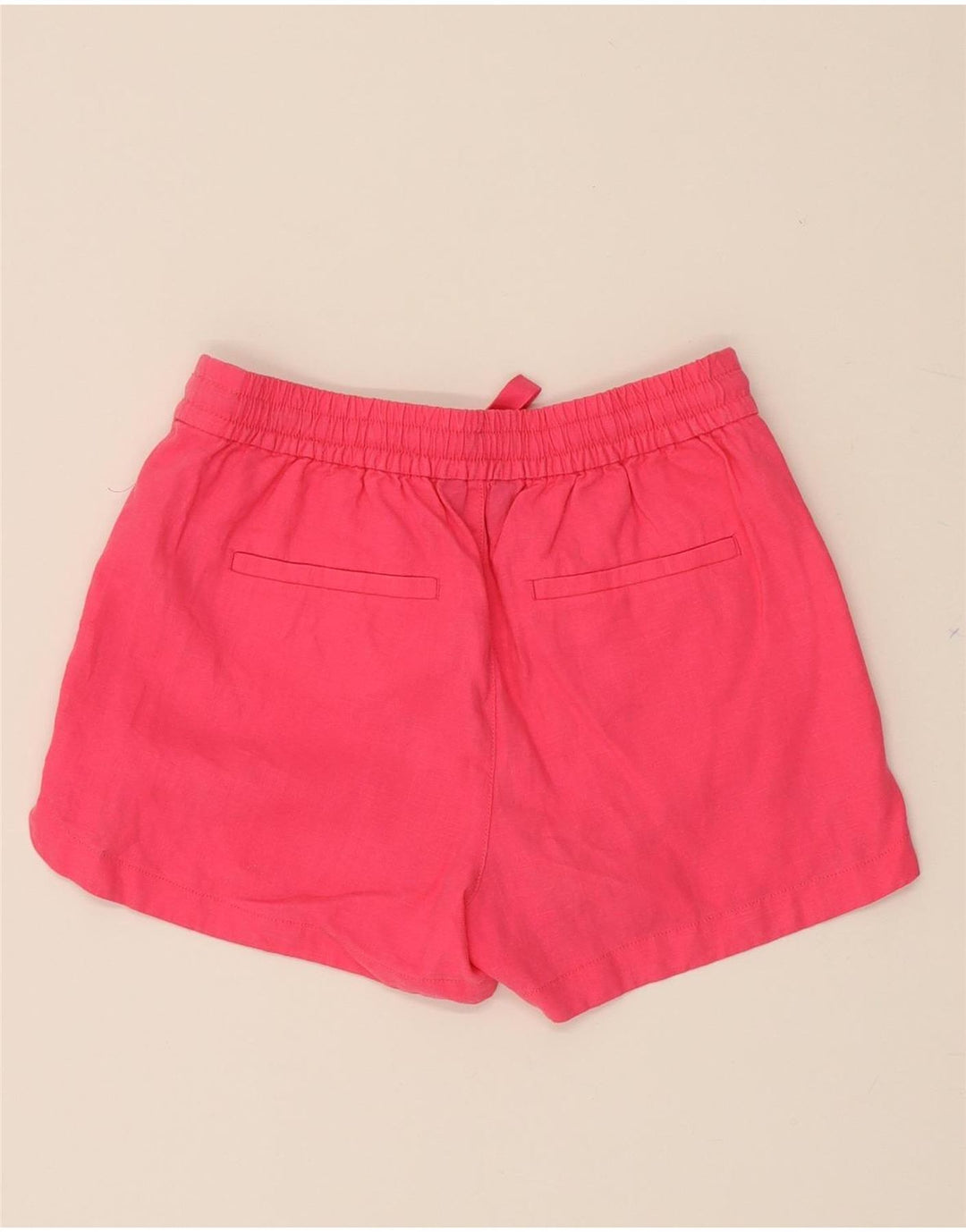 J. CREW Womens Chino Shorts 2XS W28 Pink Linen Vintage J. Crew and Second-Hand J. Crew from Messina Hembry 