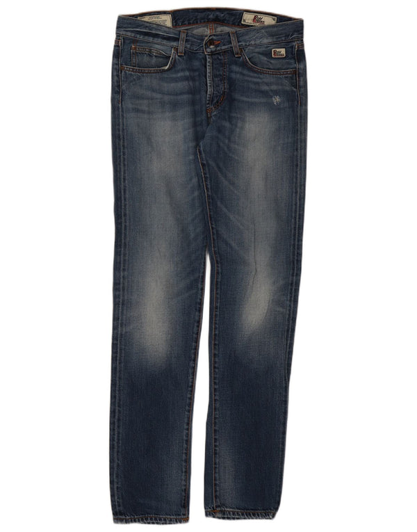 Roy Rogers Herre Slim Jeans IT 47 Medium W33 L33 Blå Bomuld